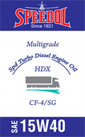 SPD Turbo Diesel HDX 15W40